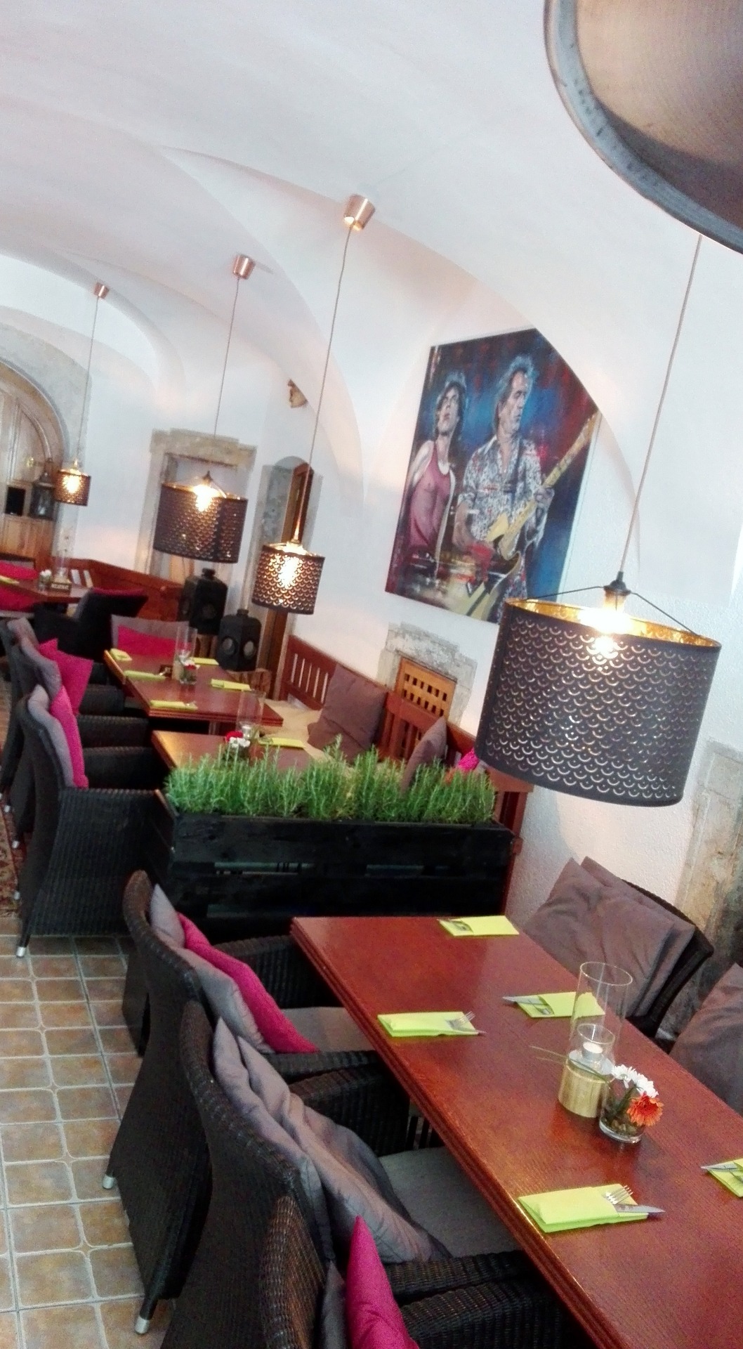 Interiér restaurace - Faustův Dvůr